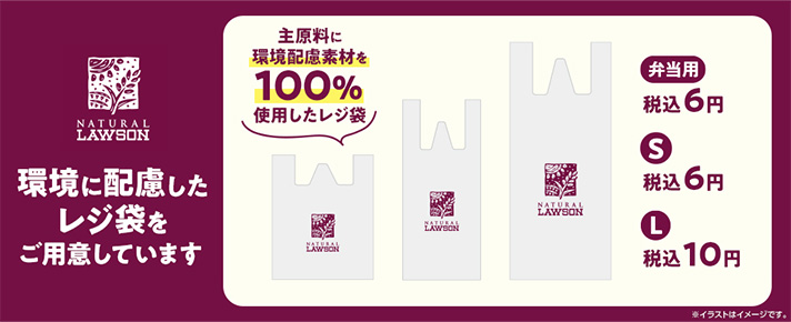 環境に配慮したレジ袋