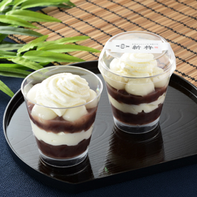 新杵 白玉クリームぜんざい