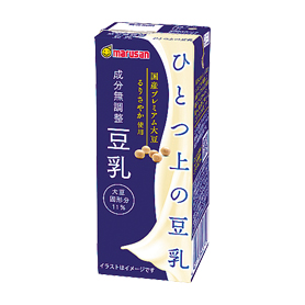 ひとつ上の豆乳成分無調整豆乳 200ml