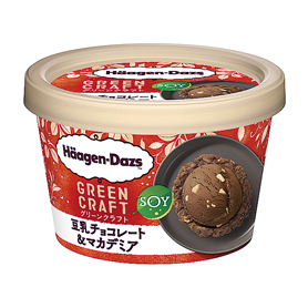 ハーゲンダッツ ミニカップ GREEN CRAFT 豆乳チョコレート＆マカデミア 110ml