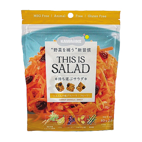 THIS IS SALAD にんじんの板グラノーラ フルーツ 80g