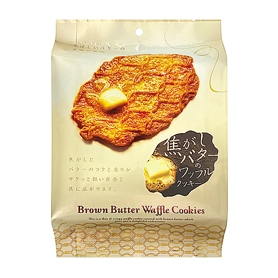 焦がしバターのワッフルクッキー