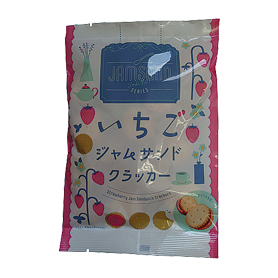いちごジャムサンドクラッカー