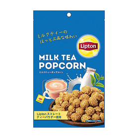 リプトン ミルクティーポップコーン