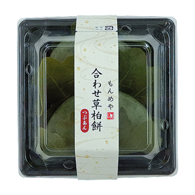 もんめや 合わせ草柏餅 つぶあん 2個