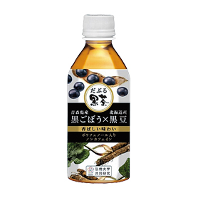 だぶる黒茶HOT＆COLD 350ml