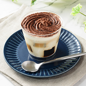クリーム仕立てのカフェインレスコーヒーゼリー