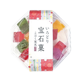 こはく寒天 いろどり宝石菓
