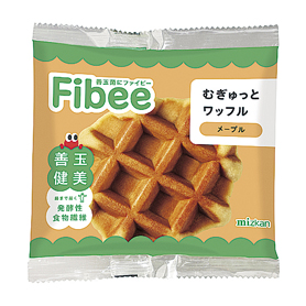 Fibee むぎゅっとワッフル メープル