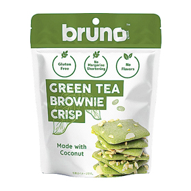 ブルーノスナック クリスピーグリーンティーブラウニー