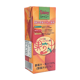 りんごとにんじんの果の汁 200ml