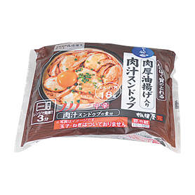 肉厚油揚げ入り 肉汁スンドゥブ