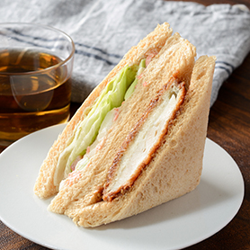 桜島どりのカツ＆枝豆と小海老ポテト