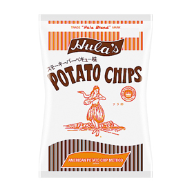 フラ印 アメリカンポテトチップス スモーキーバーベキュー味