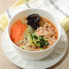 1/2日分の野菜が摂れる痺れる辛さの麻辣湯麺