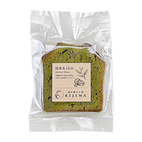 きじま 有機抹茶とくるみのケーキ