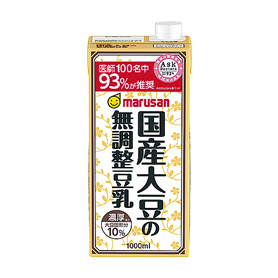 濃厚10％国産大豆の無調整豆乳 1L