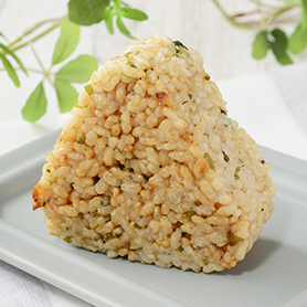特別栽培米 玄米焼おにぎり（あおさ醤油）