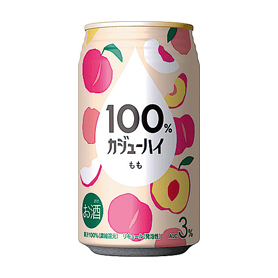 100％カジューハイもも 340ml