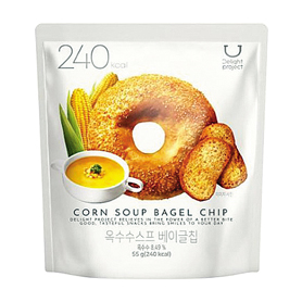 コーンスープ風味ベーグルチップ