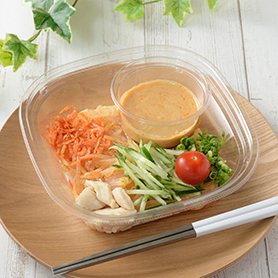 1/2日分の野菜が摂れる冷たいラクサ
