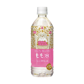 北アルプス清らか天然水もも水 500ml