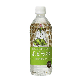 北アルプス清らか天然水ぶどう水 500ml