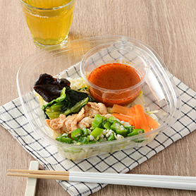 1/2日分の野菜が摂れる冷し麻辣湯麺