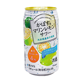 かぼす＆マリンレモンサワー 340ml