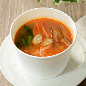 まるごと豆腐入りチゲスープ