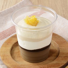 栗とほうじ茶のパフェ