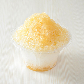 雪ふわかき氷 贅沢白桃